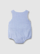 STRIPES SHORTS INDIGO