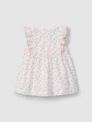 WHITE/CORAL DRESS